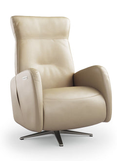 Fauteuil Relax cuir sans releveur