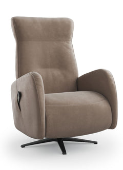 Fauteuil Relax velours avec releveur