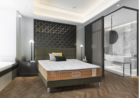 Matelas 100% ressorts ensachés collection Palace Hôtel André Renault