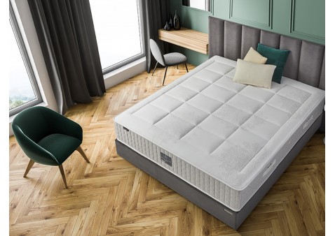 Matelas en ressorts ensach?s de la collection Slumberland H?ritage Andr? Renault