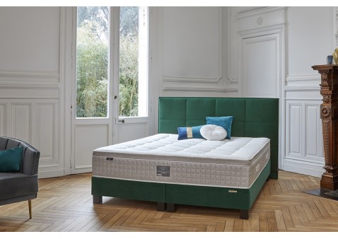 Matelas ressorts ensach?s et accueil en latex naturel collection H?ritage Andr? renault