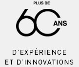  Plus de 60 ans d'expérience et d'innovation